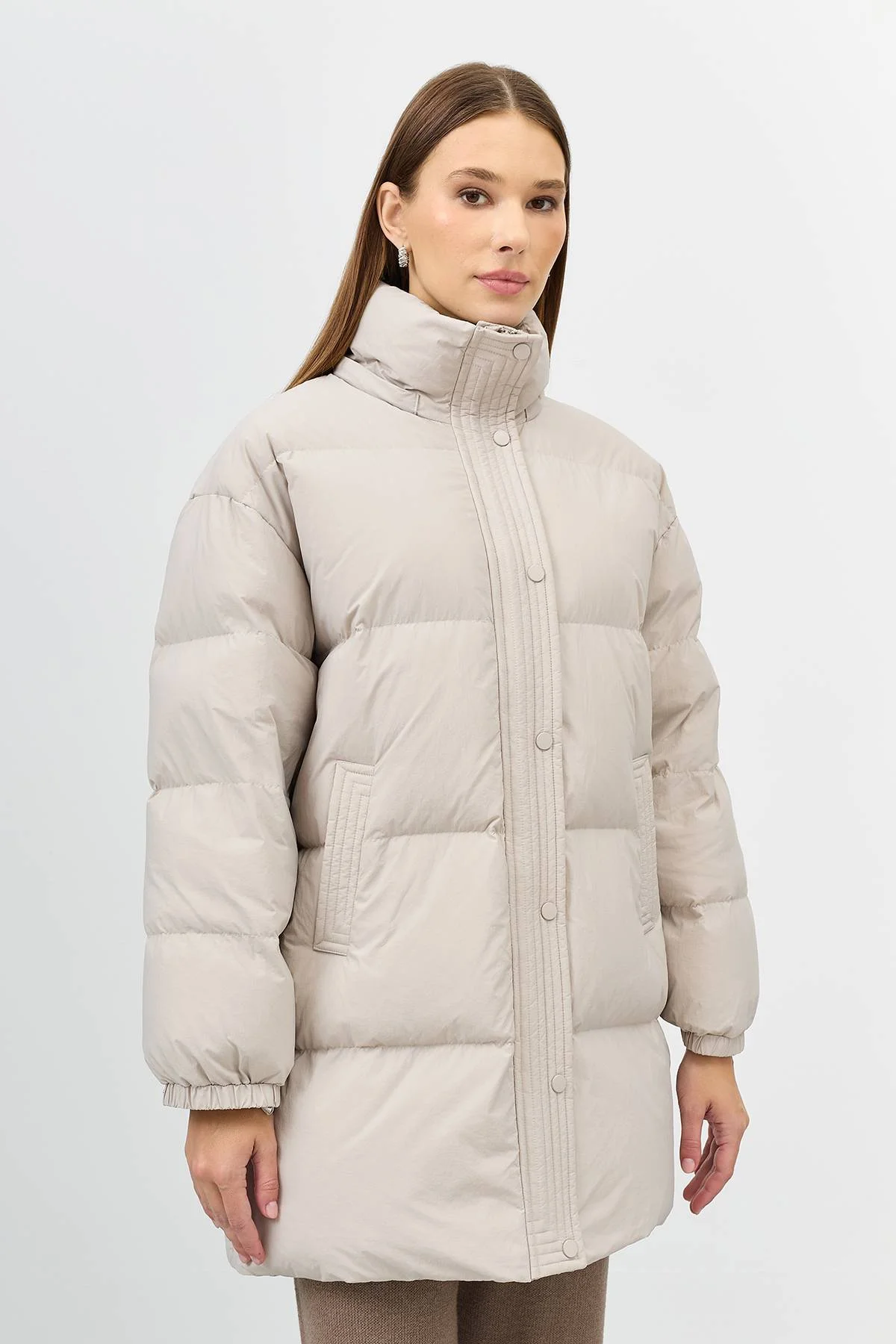 Лимитированная серия пуховик с варежками  , 46