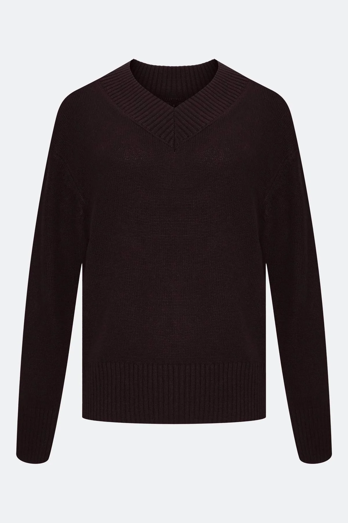 Базовый джемпер с V-образным вырезом, 50