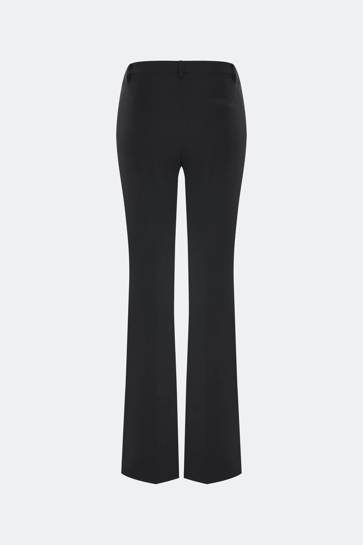 Брюки Boot cut со стрелками, черный, 50