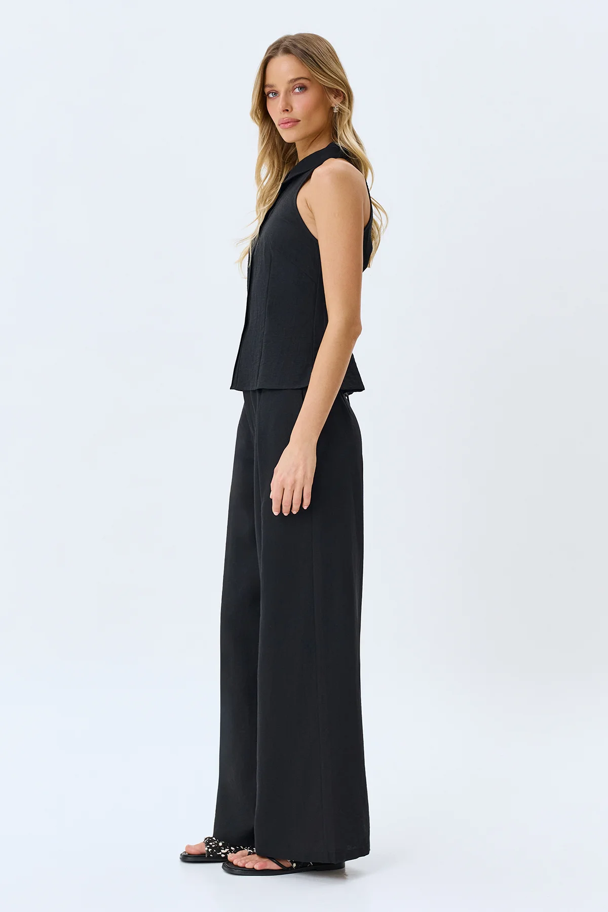 Приталенная блузка с корсетной шнуровкой, 42