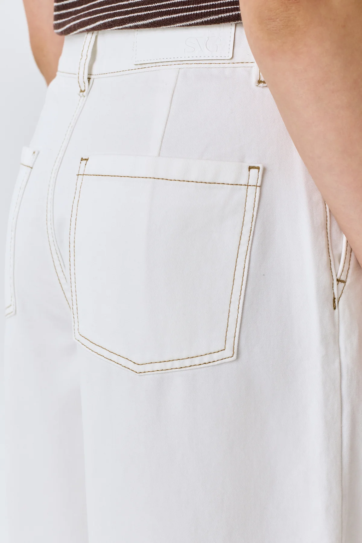 Джинсы широкие палаццо, 50