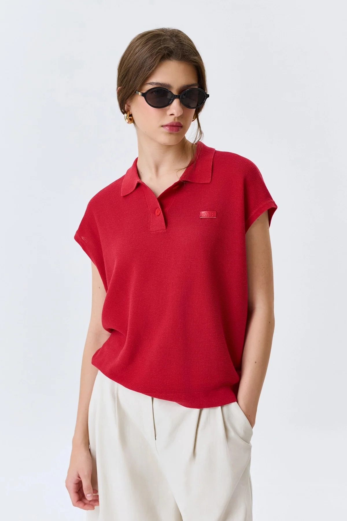 Поло из смесового лиоцелла, 50