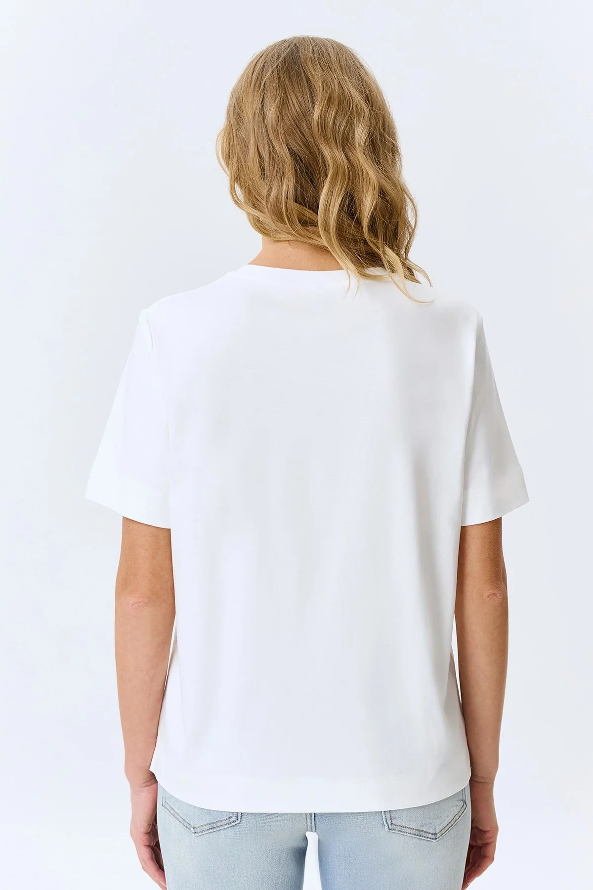 Футболка с мерцающими пайетками, 42