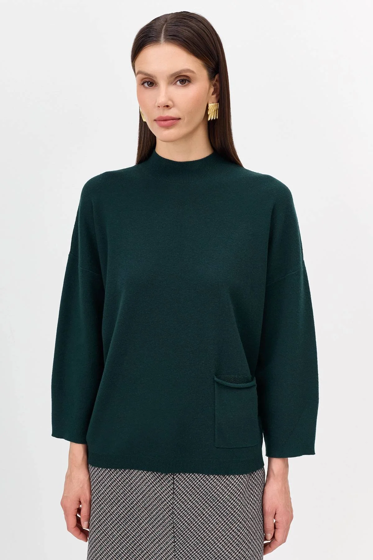 Лимитрированная серия джемпер с кашемиром и палантин, 38