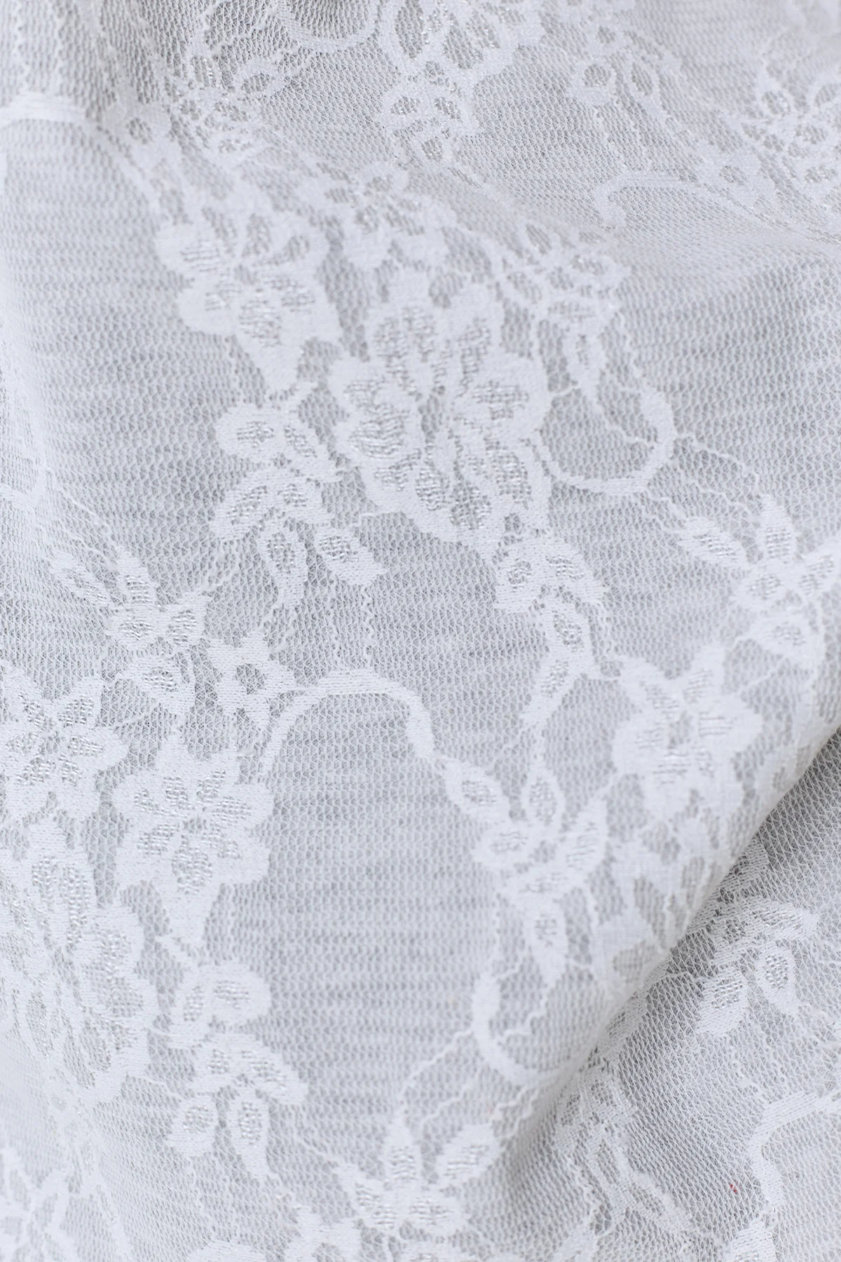 Футболка нарядная с кружевом оверсайз, 42