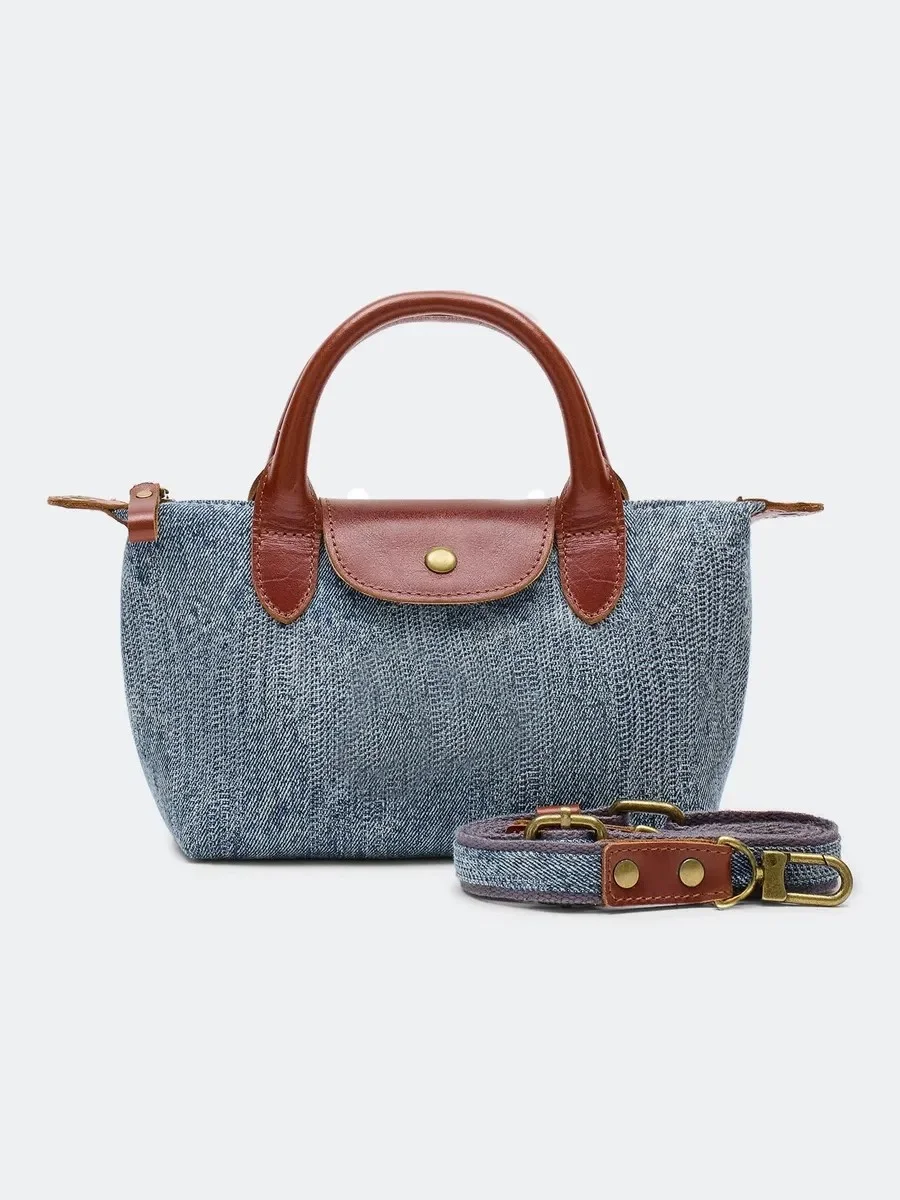 Джинсовая сумка кроссбоди, One