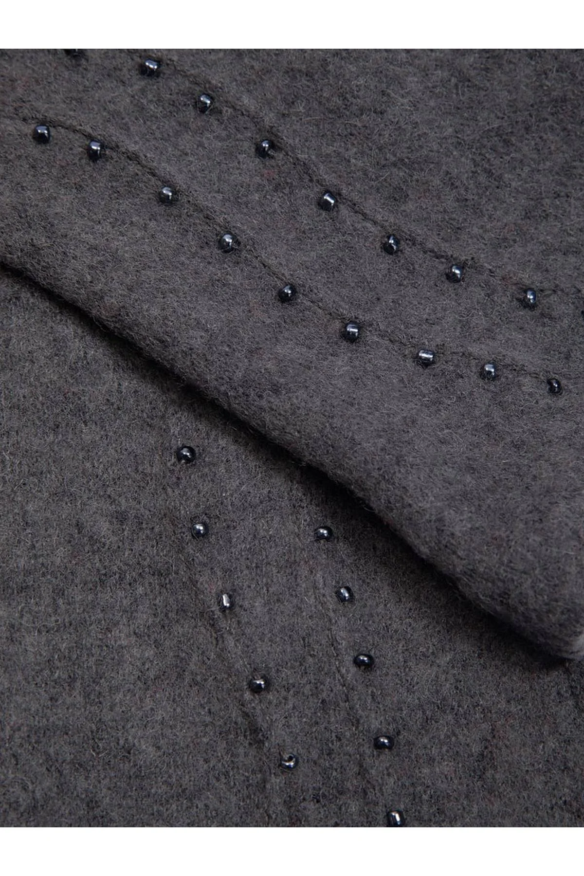 Перчатки темно-серые, S