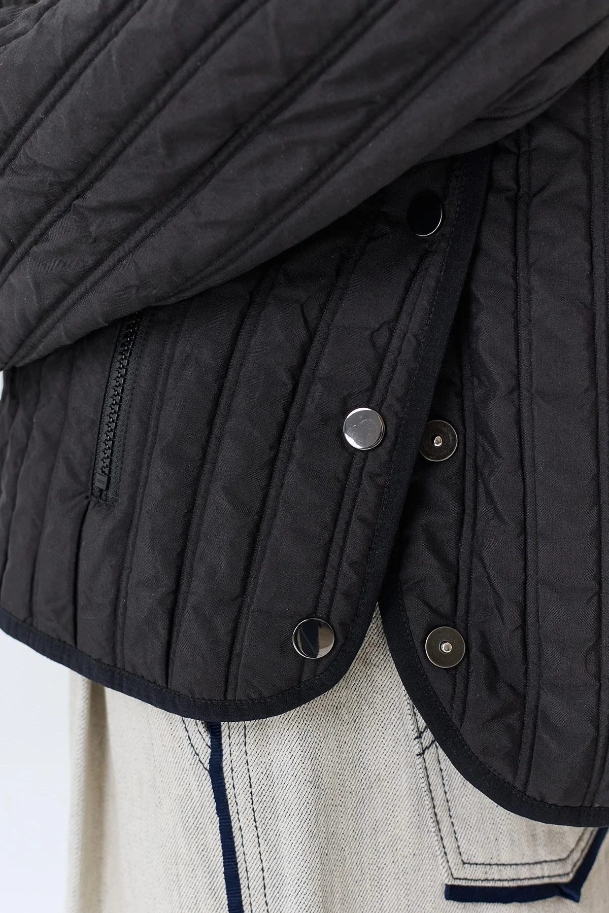 Бомбер с вертикальной стежкой, 40