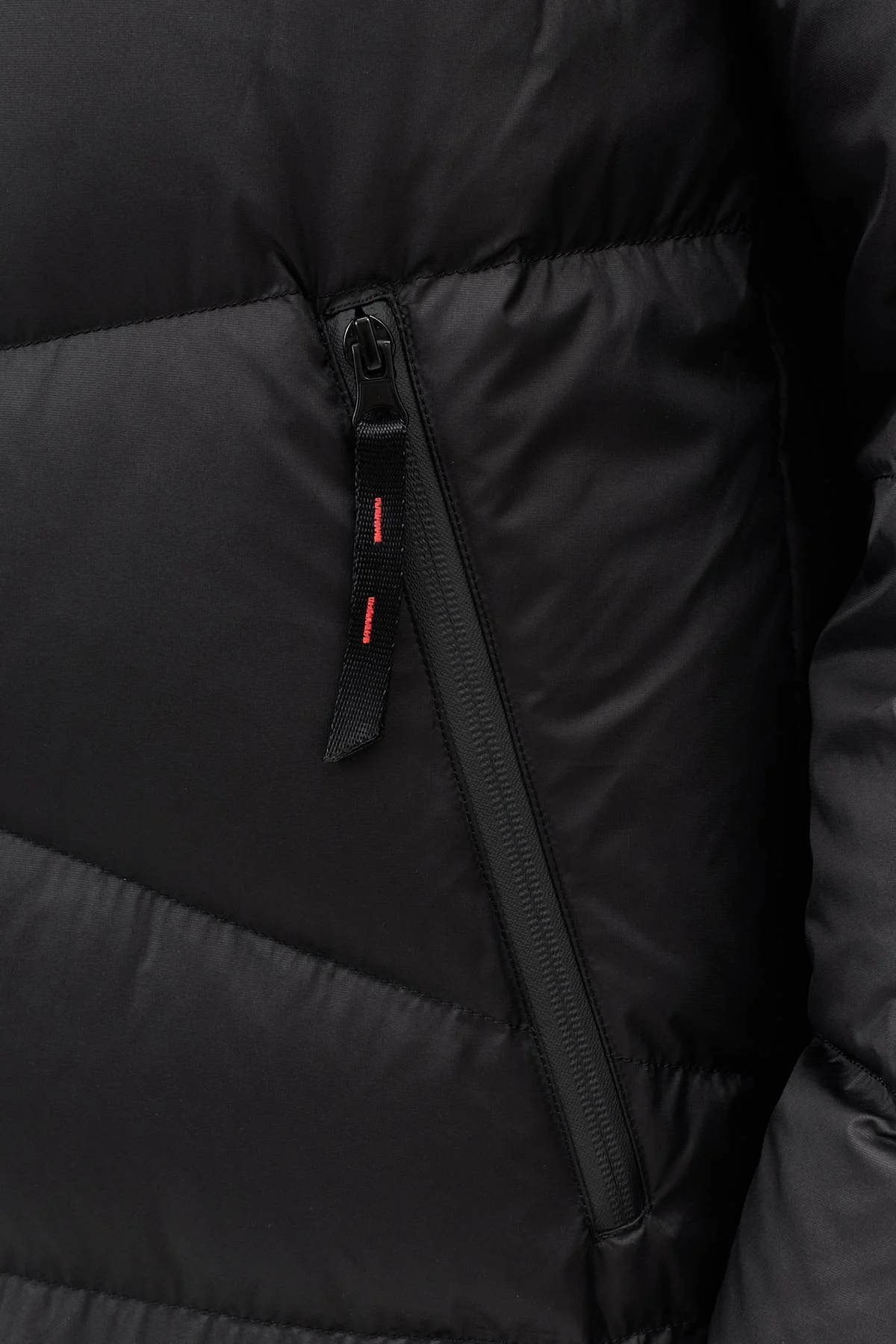 Лимитированная серия длинный пуховик с капюшоном с палантином, 46