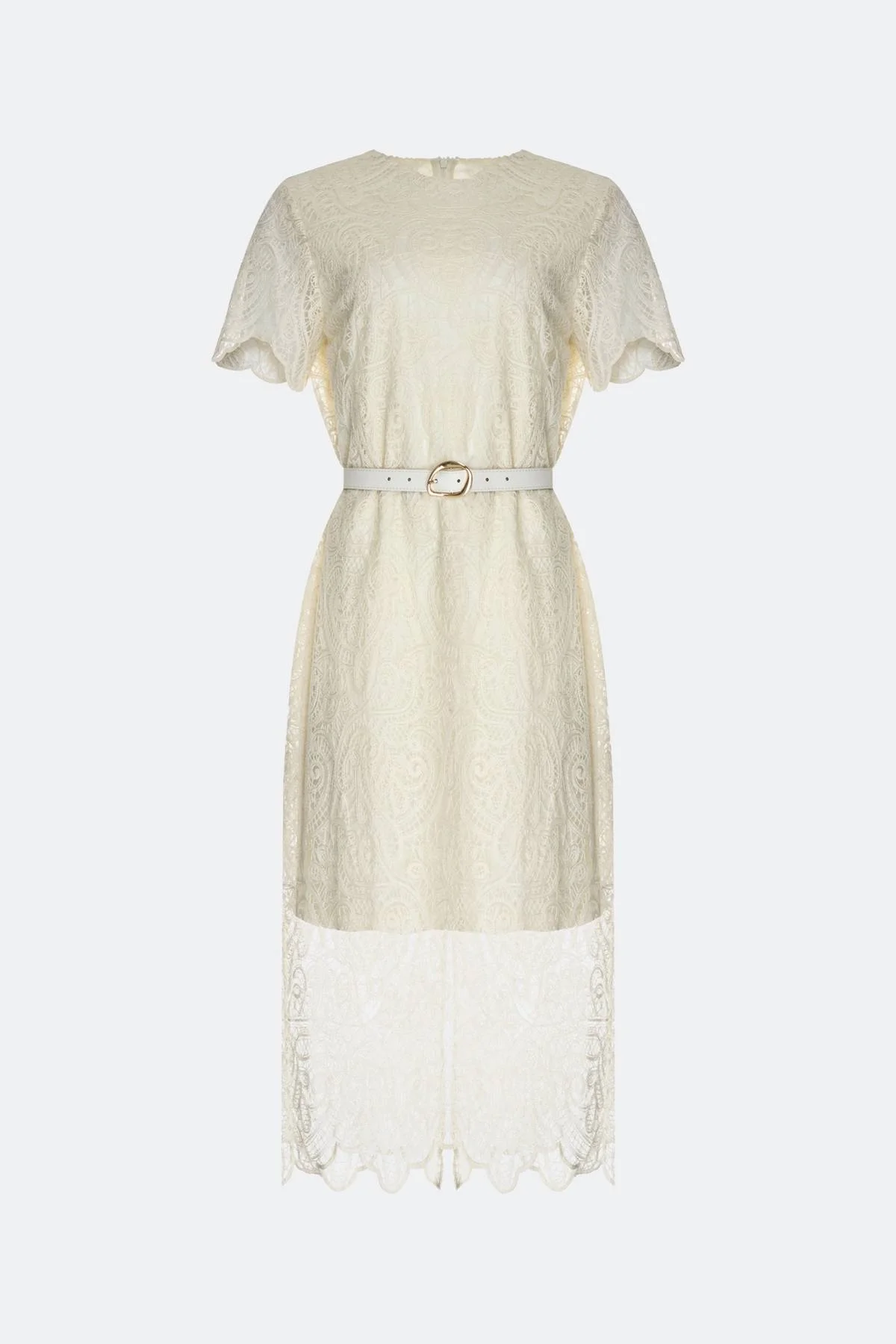 Ажурное платье из хлопка, 44