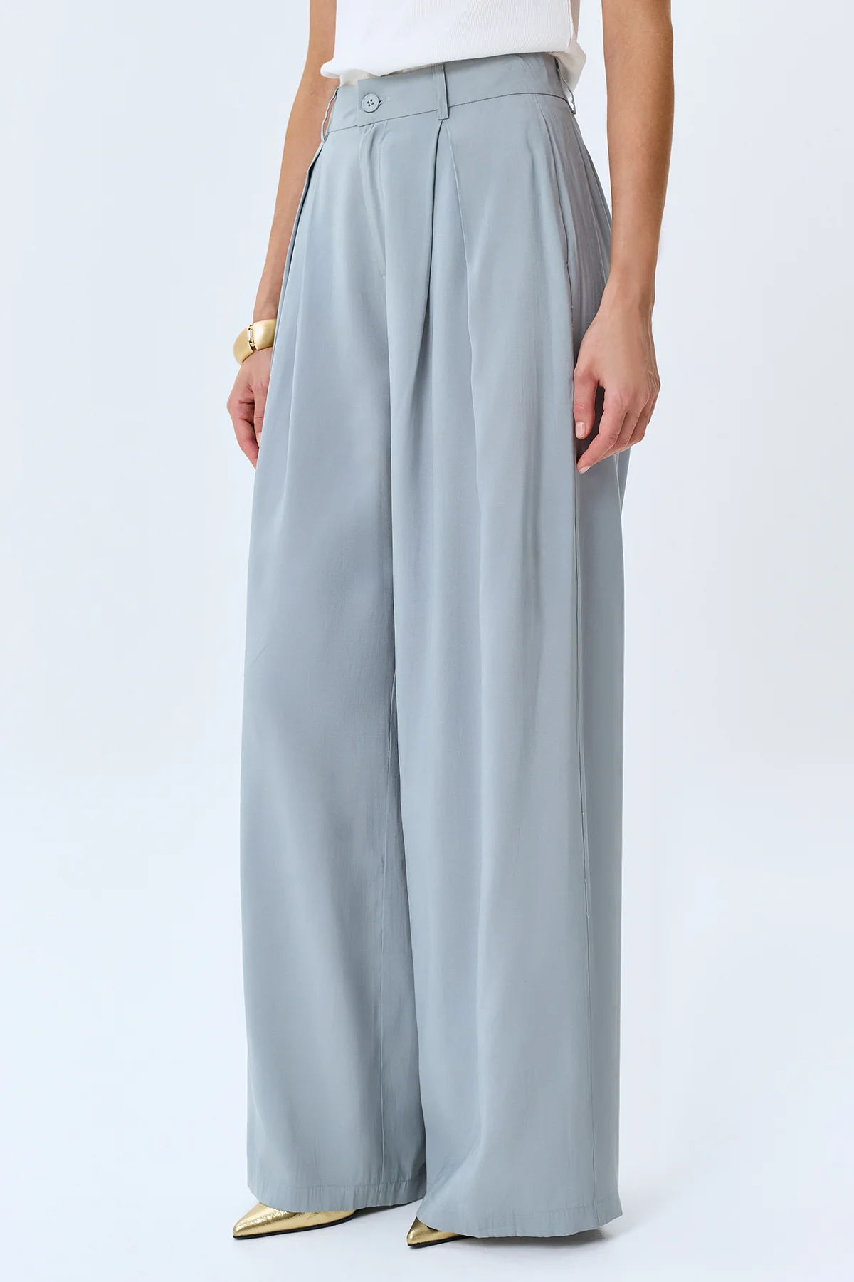 Брюки-палаццо из района, 48