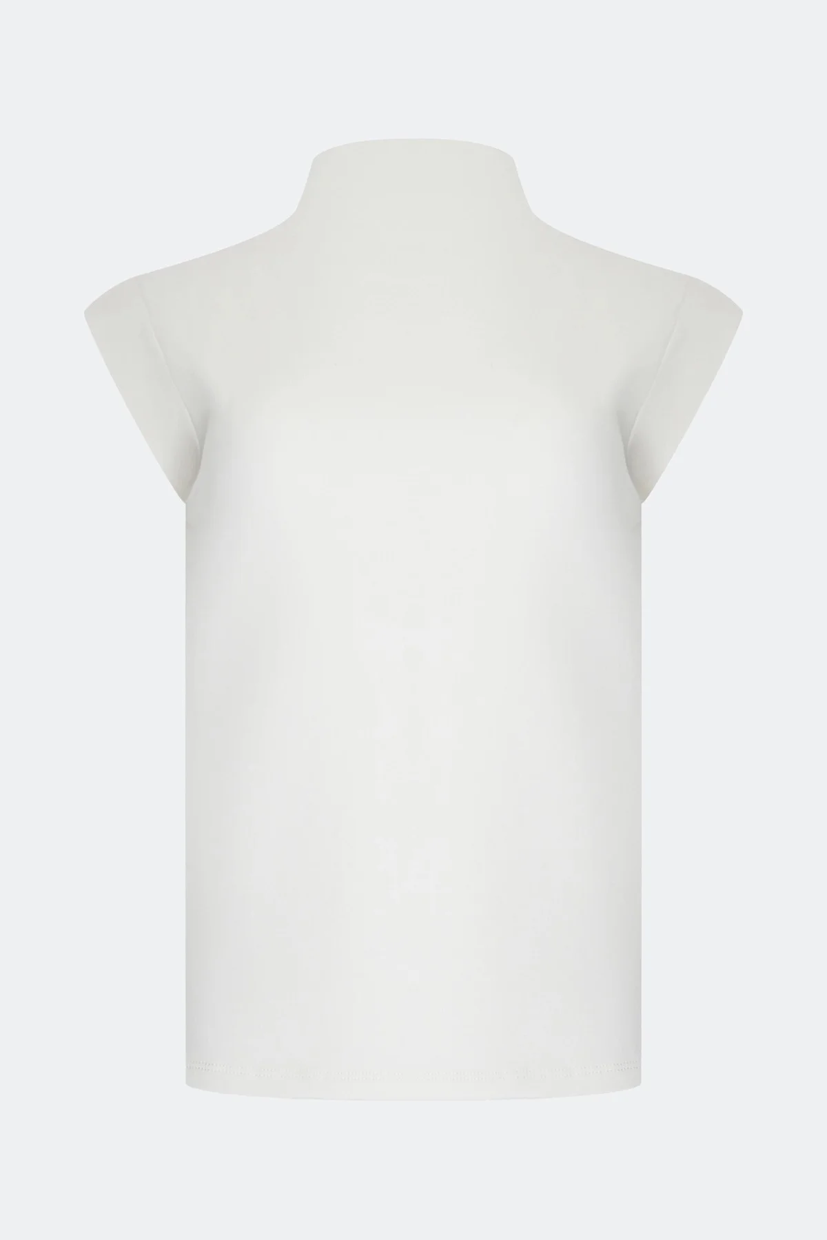 Топ с воротником стойкой, 50