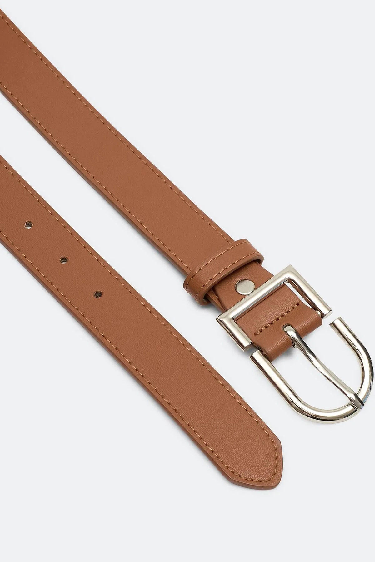 Базовый ремень с акцентной пряжкой, S