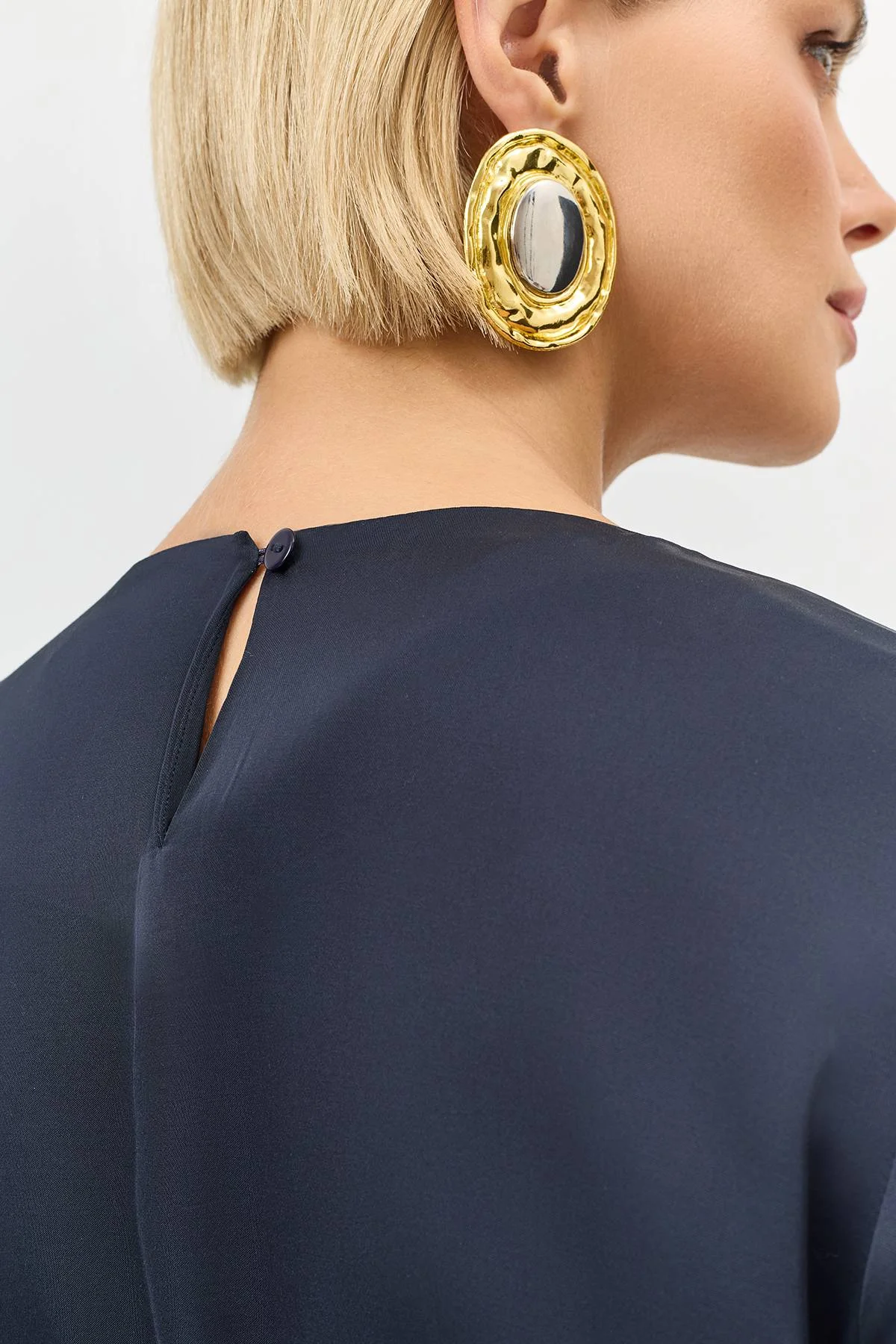 Лимитированная серия платье-миди с драпировкой и палантином, 44