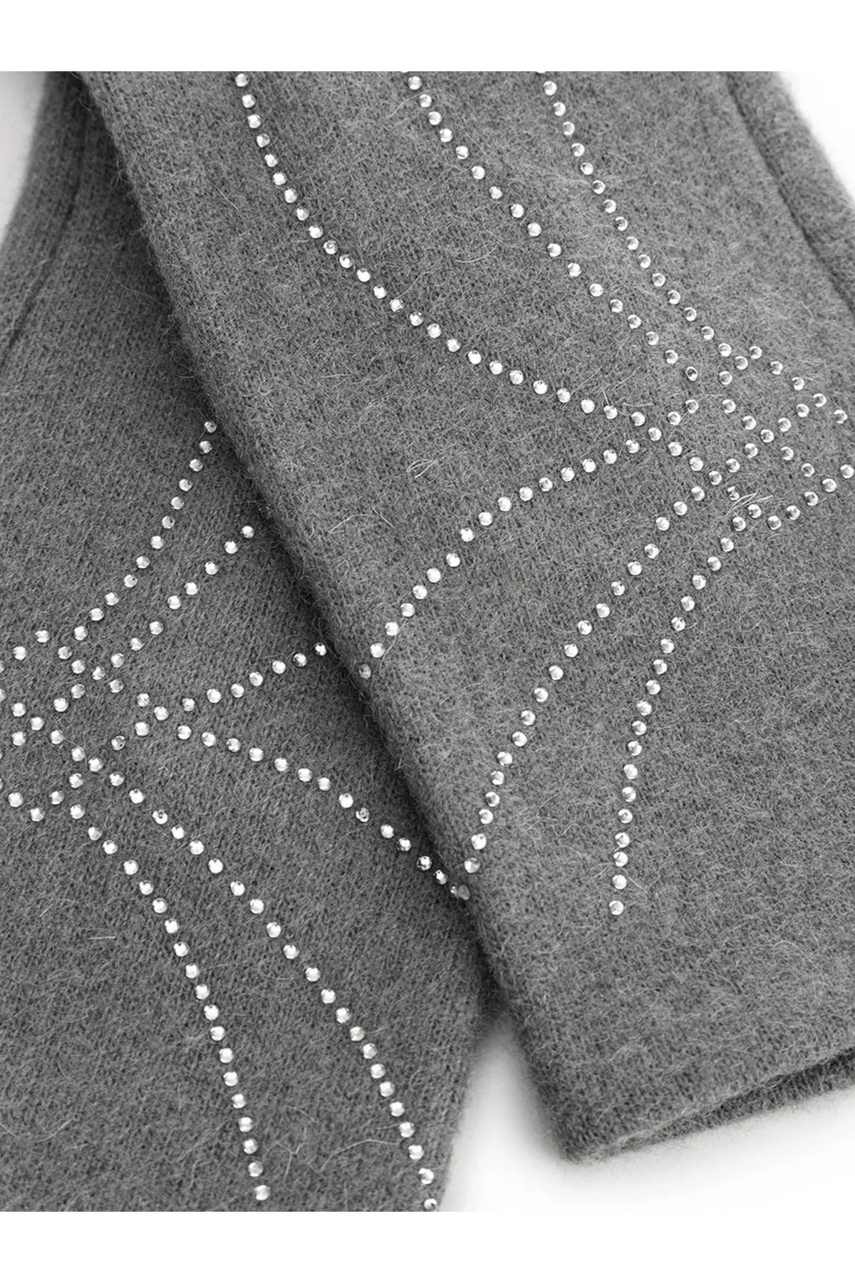 Перчатки серые, S