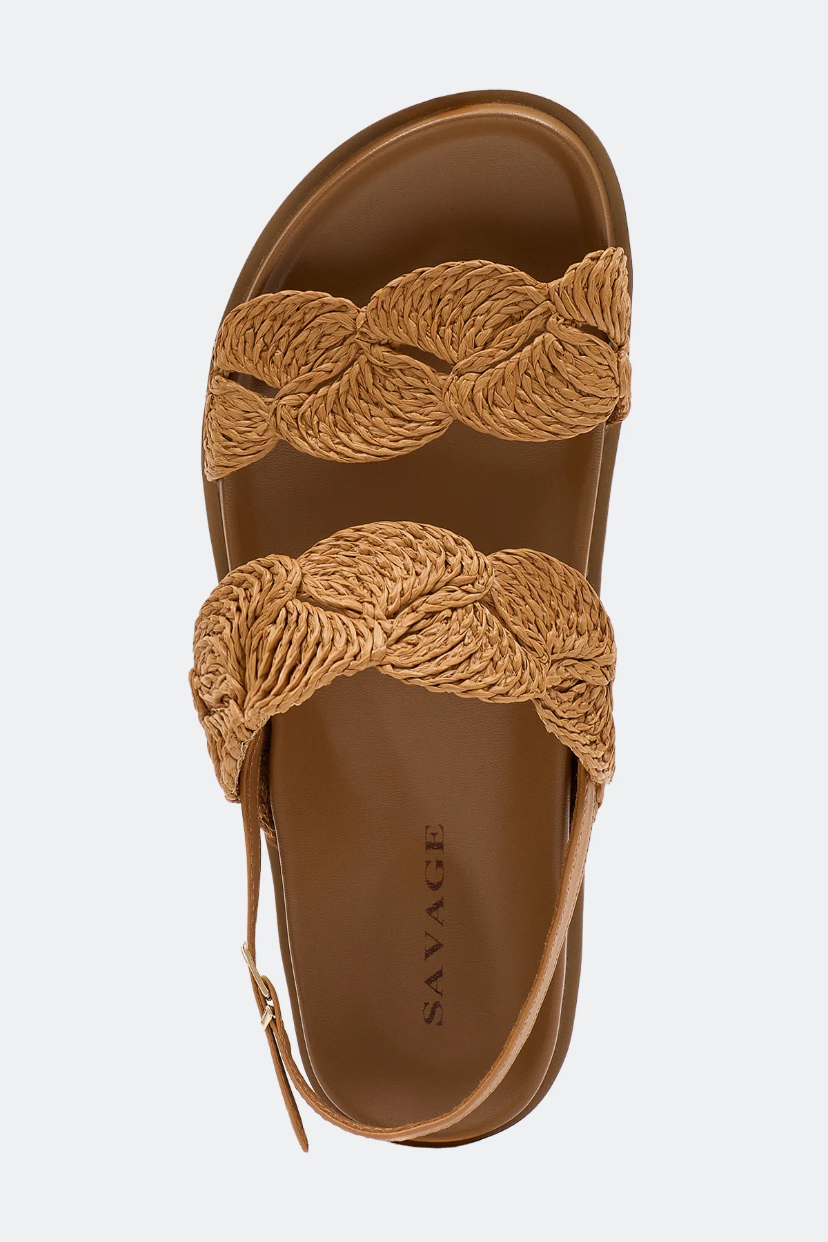 Босоножки из натуральной кожи с акцентным плетением, 38
