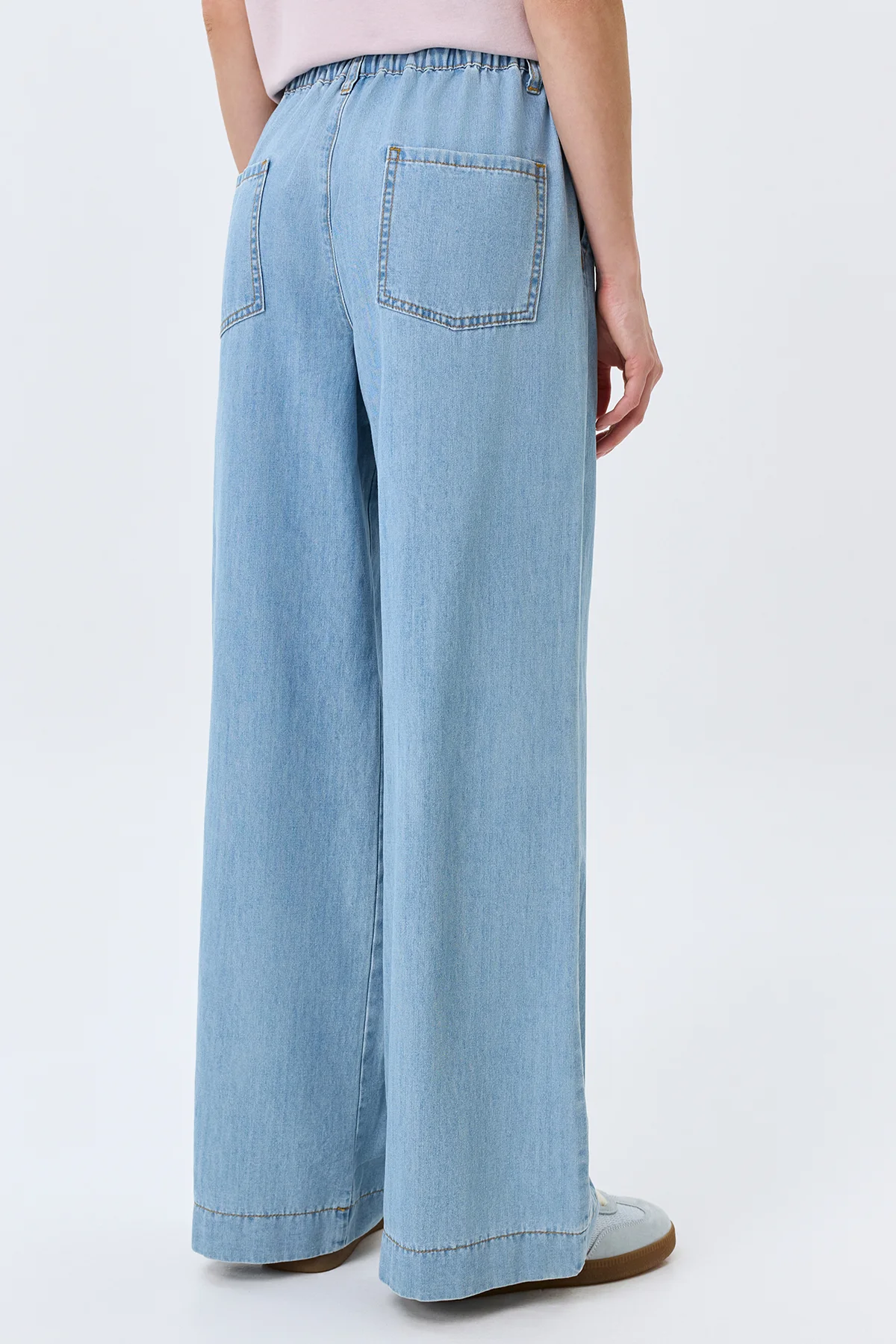 Тонкие хлопковые джинсы, 52