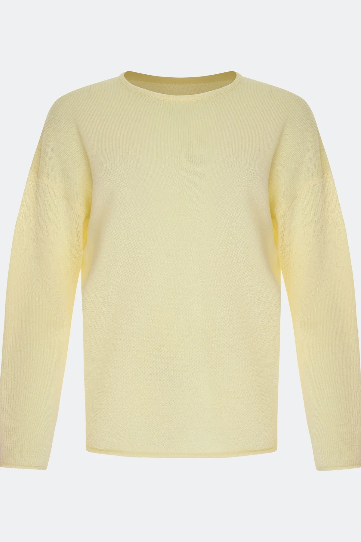 Яркий вязаный джемпер, 44