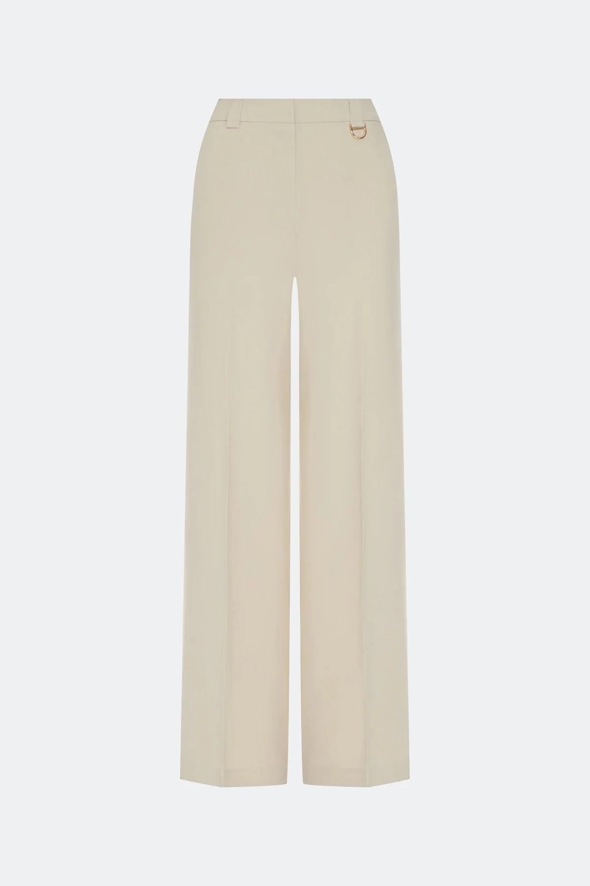 Широкие брюки с мягкими стрелками, 46