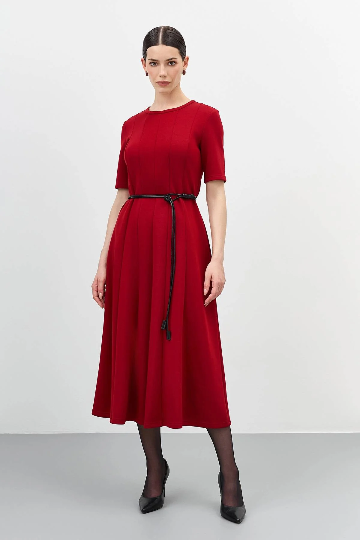 Трикотажное платье из вискозы, 42