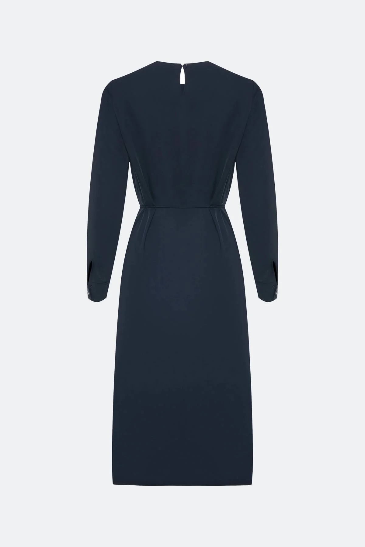 Лимитрированная серия платье-миди с драпировкой и ремень, 44