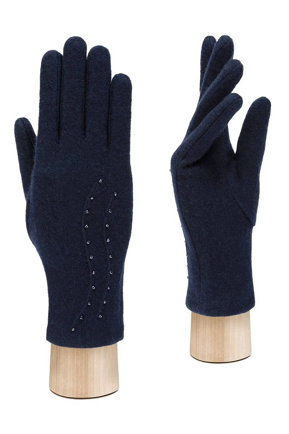 Перчатки синие, S