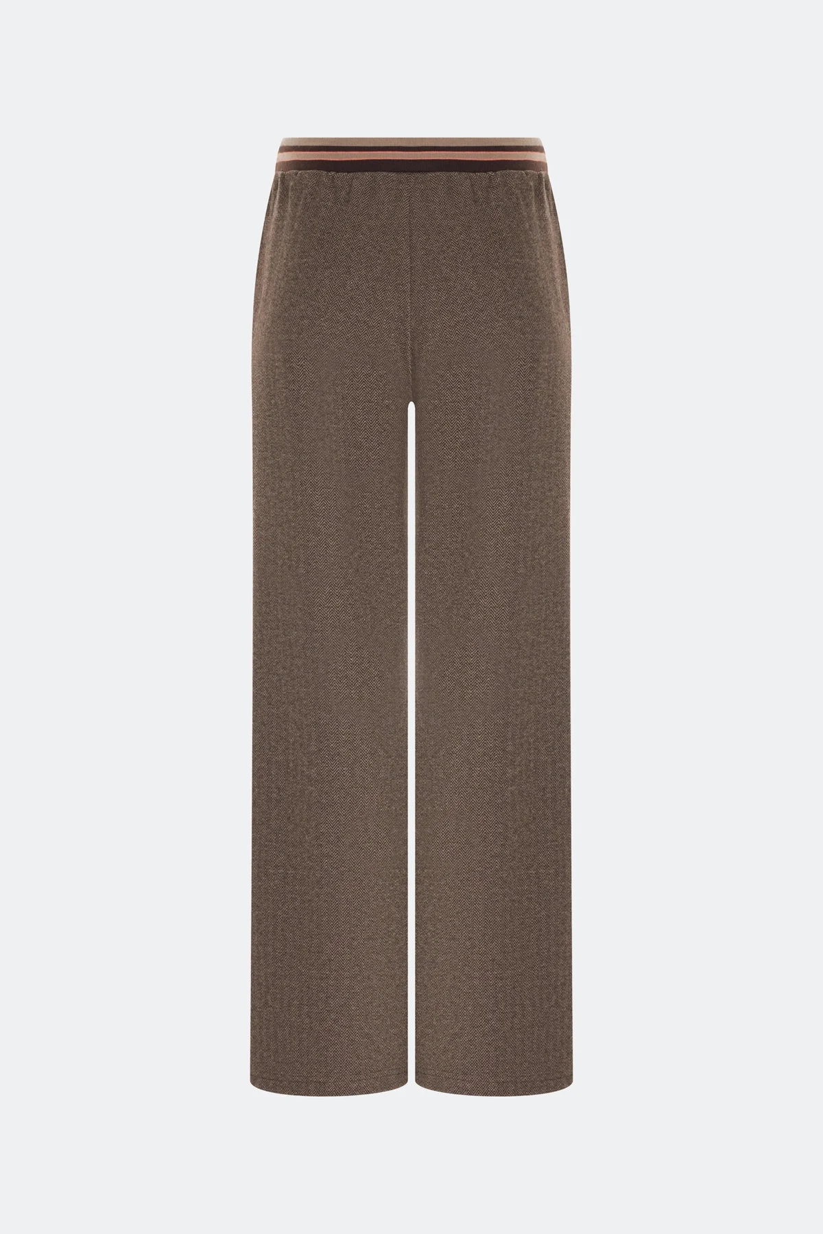 Трикотажные брюки с узором Herringbone, 44