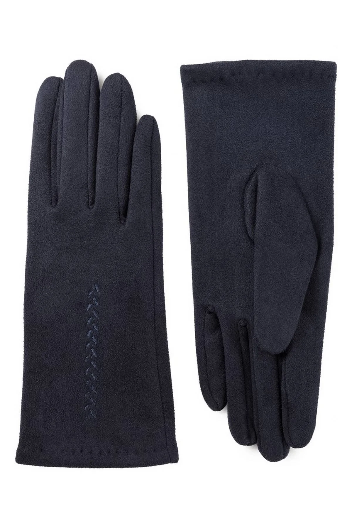 Перчатки синие, S