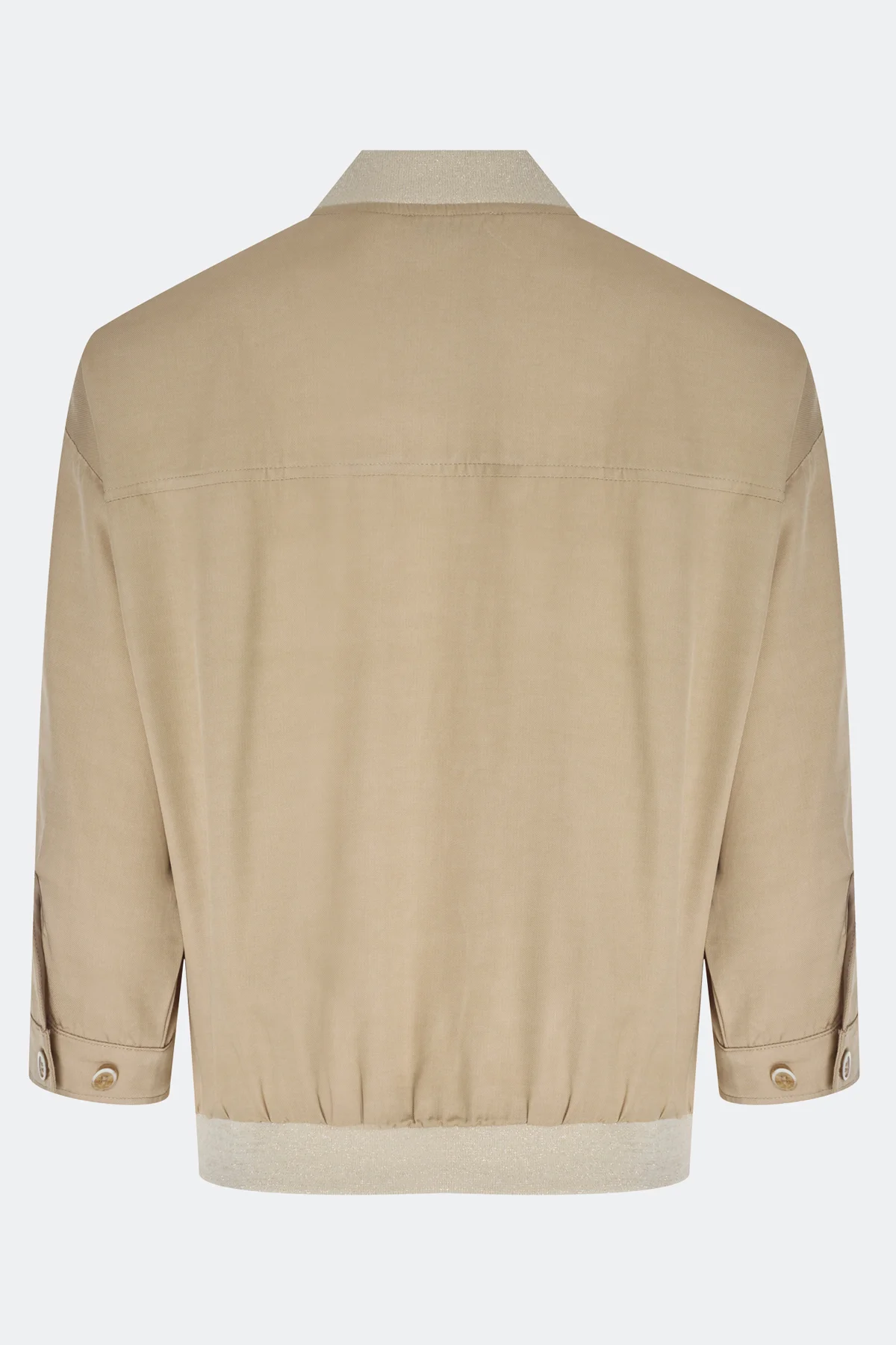 Бомбер из смесовой вискозы, 44