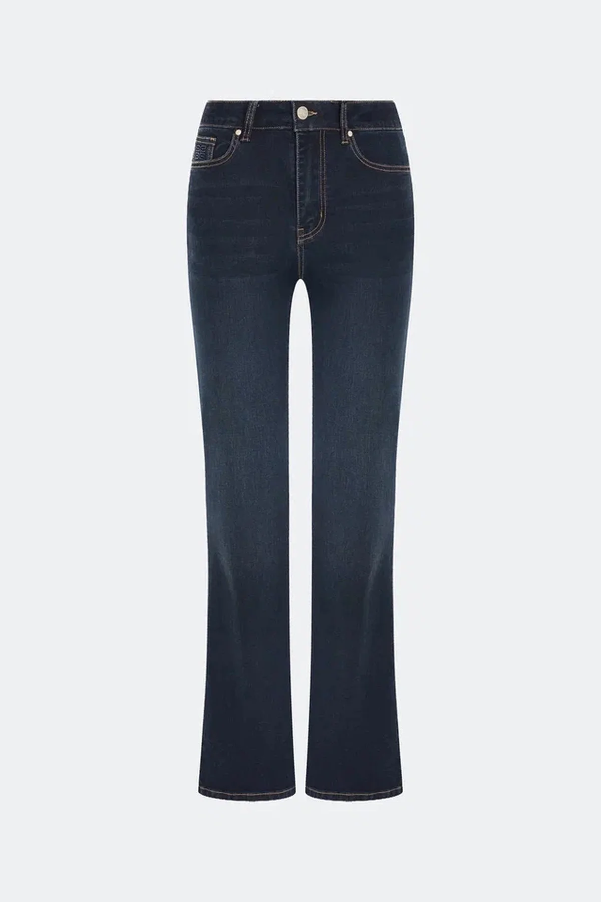 Классические джинсы Straight fit, темно-синий, 36