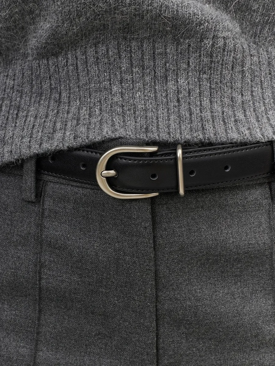 Ремень с прямоугольной пряжкой, M