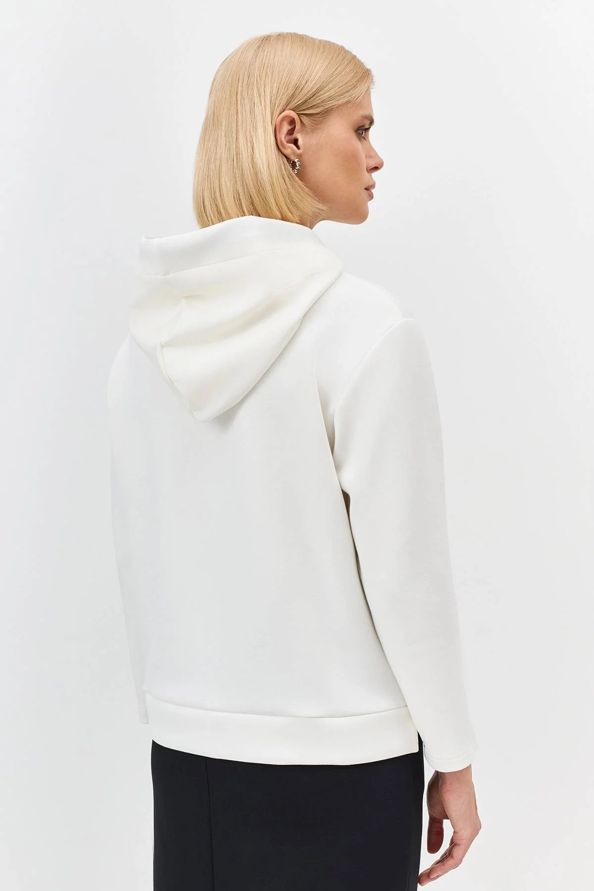 Худи из смесового модала, 34