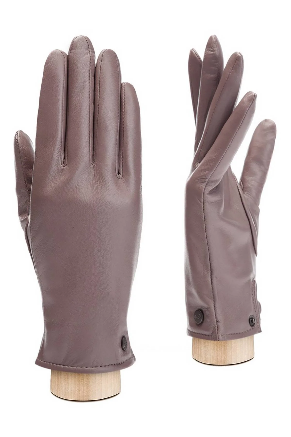 Перчатки серо-коричневые, 7,5