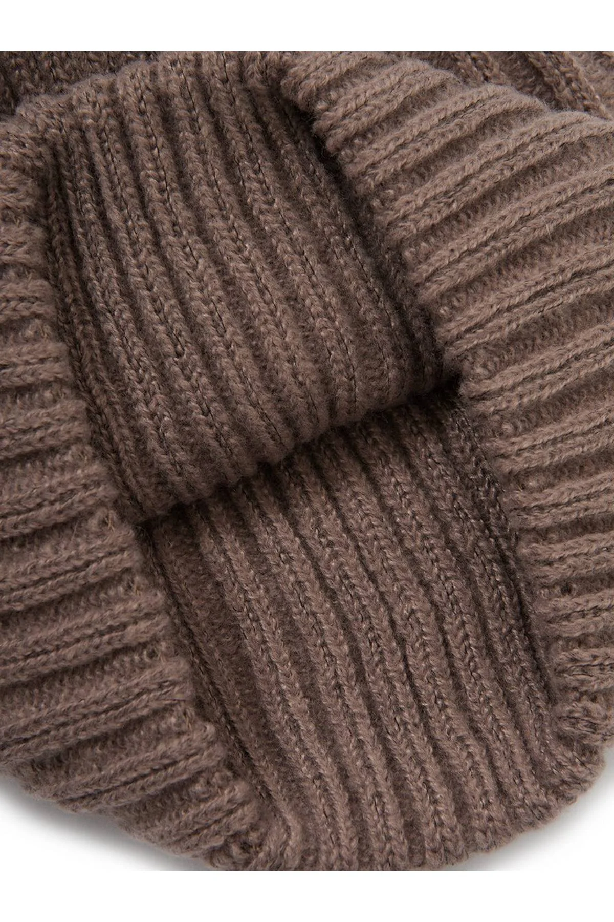 Шапка серо-коричневая, One