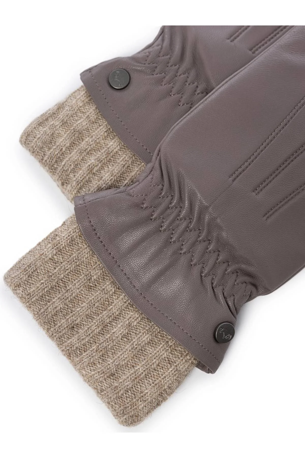 Рукавицы светло-серые, 7,5