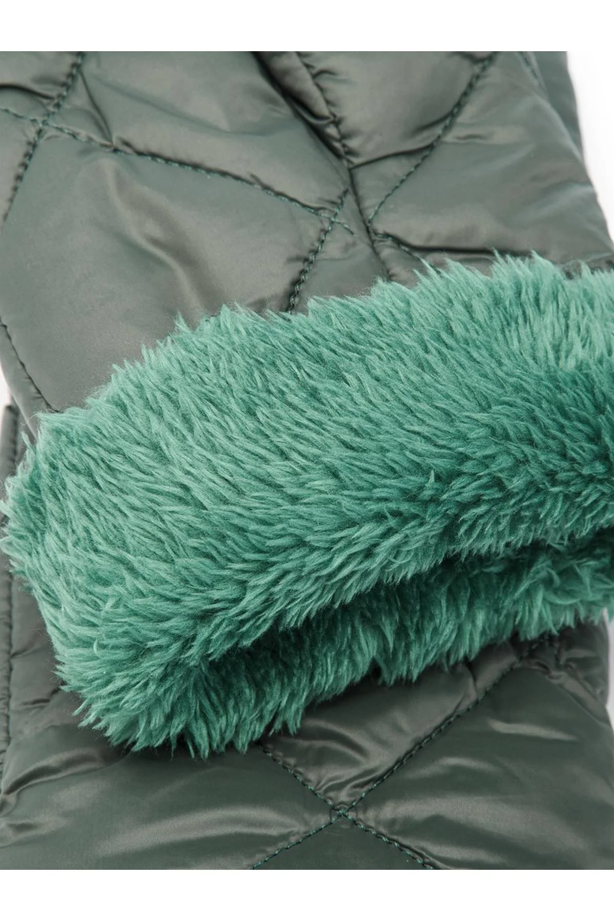 Рукавицы зеленый, M