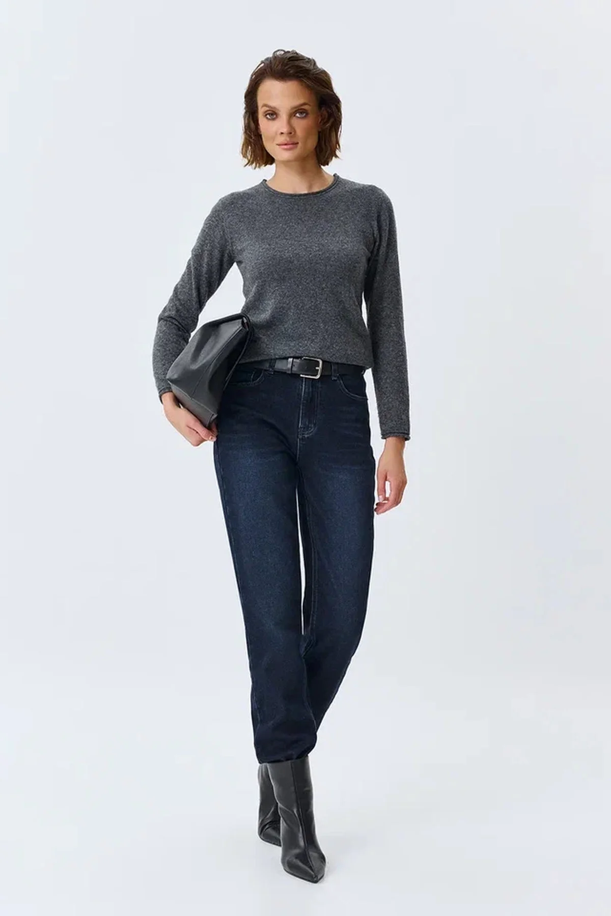 Темно-синие джинсы Slim fit, 52