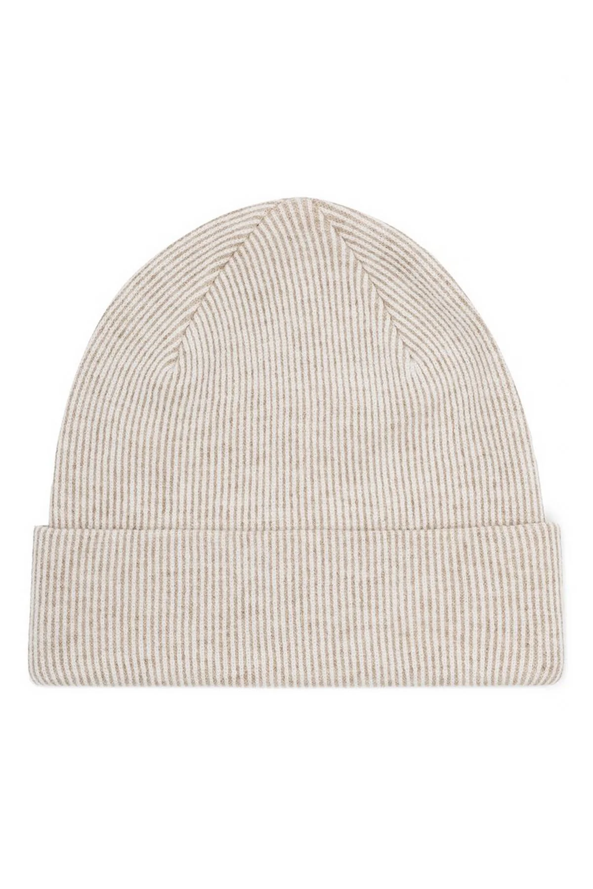 Шапка белые/песочная, One