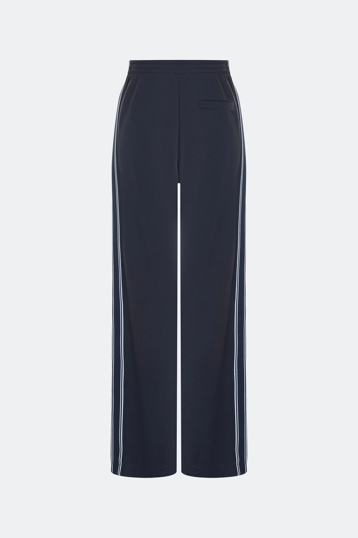 Трикотажные брюки с контрастными лампасами, 42