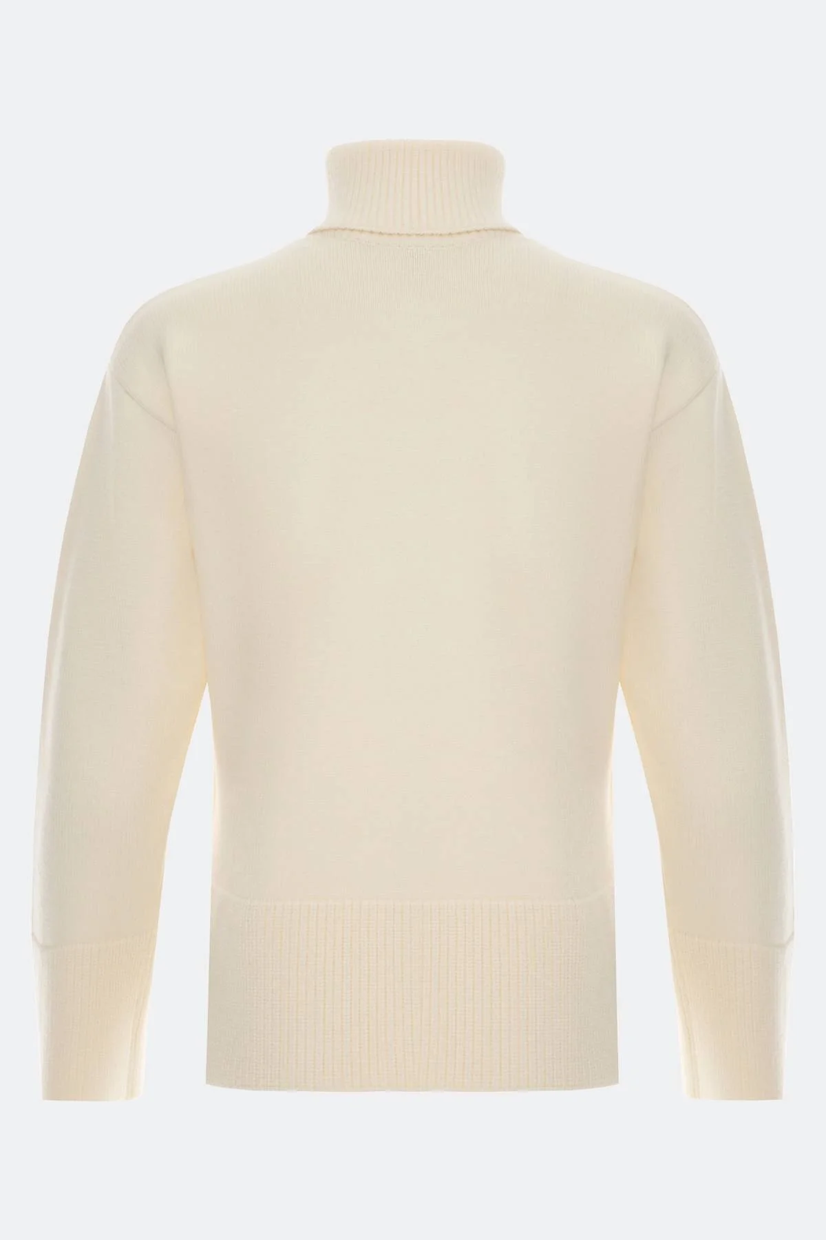 Джемпер с воротником гольф, 42