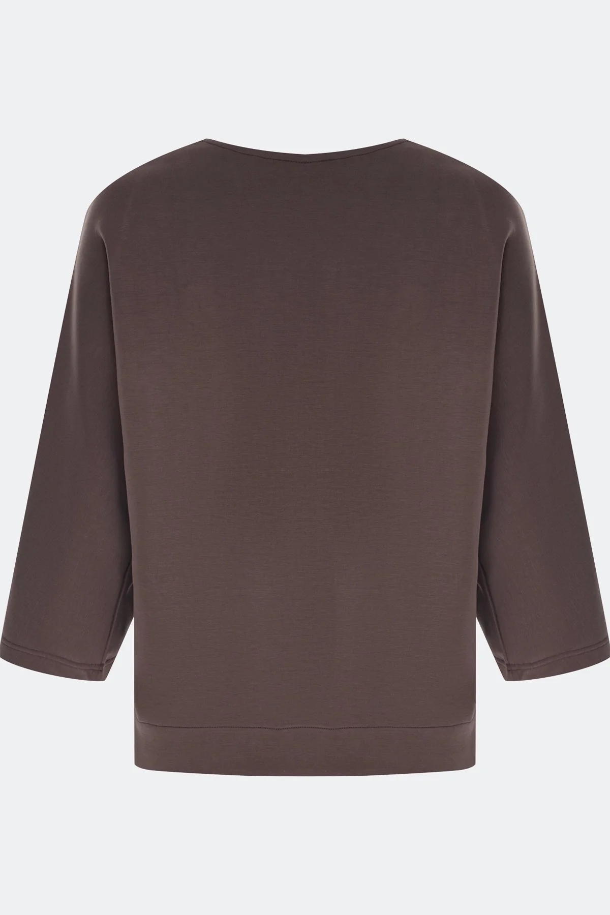 Джемпер из модала с драпировкой, 36