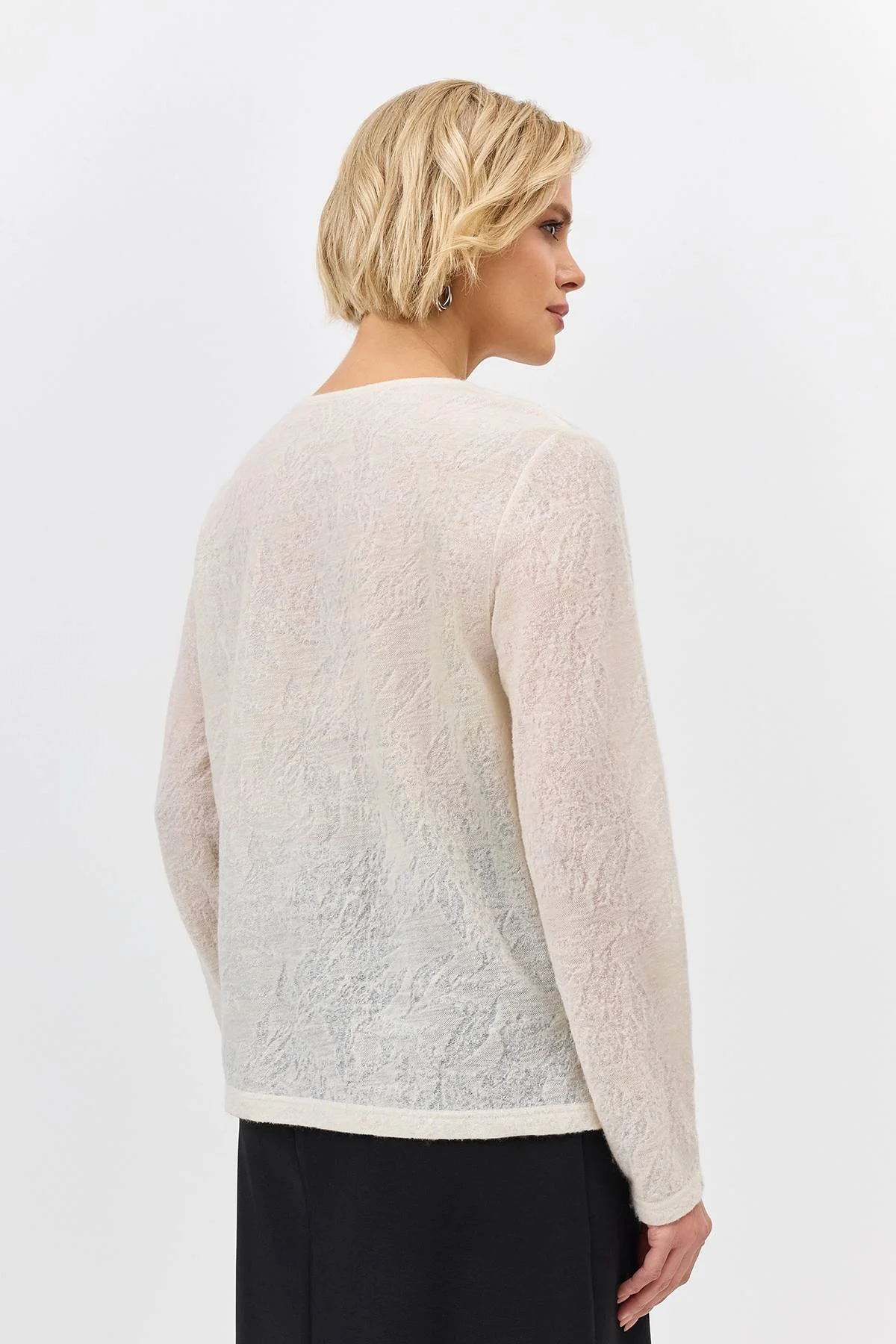 Ажурный лонгслив, 40