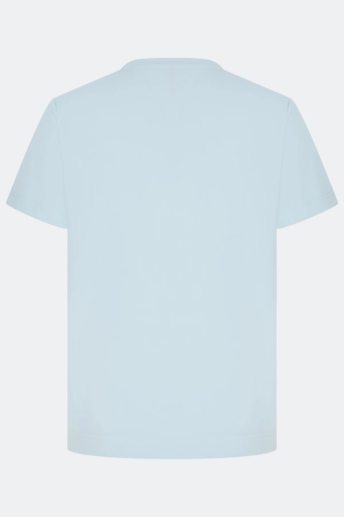 Базовая яркая голубая футболка, 42