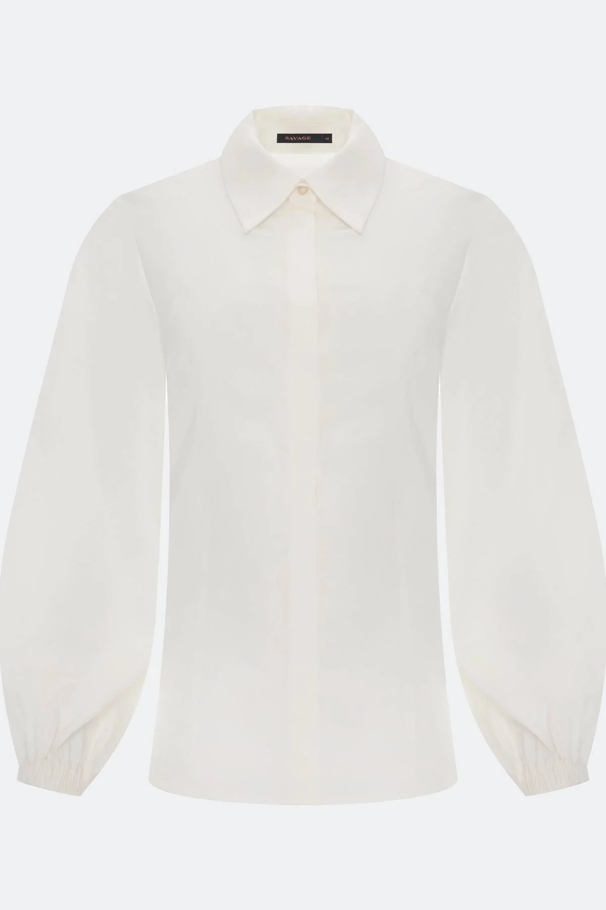 Лимитированная серия блузка с объемными рукавами и ремень, 44