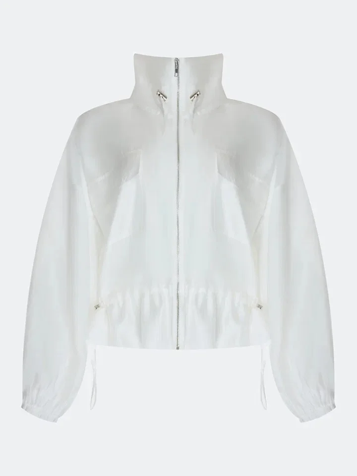 Полупрозрачный жакет из тенселя, 44