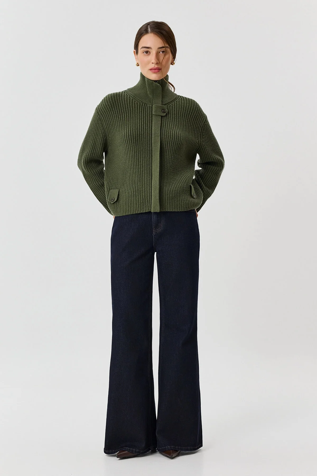 Базовые джинсы "Boot cut", 42