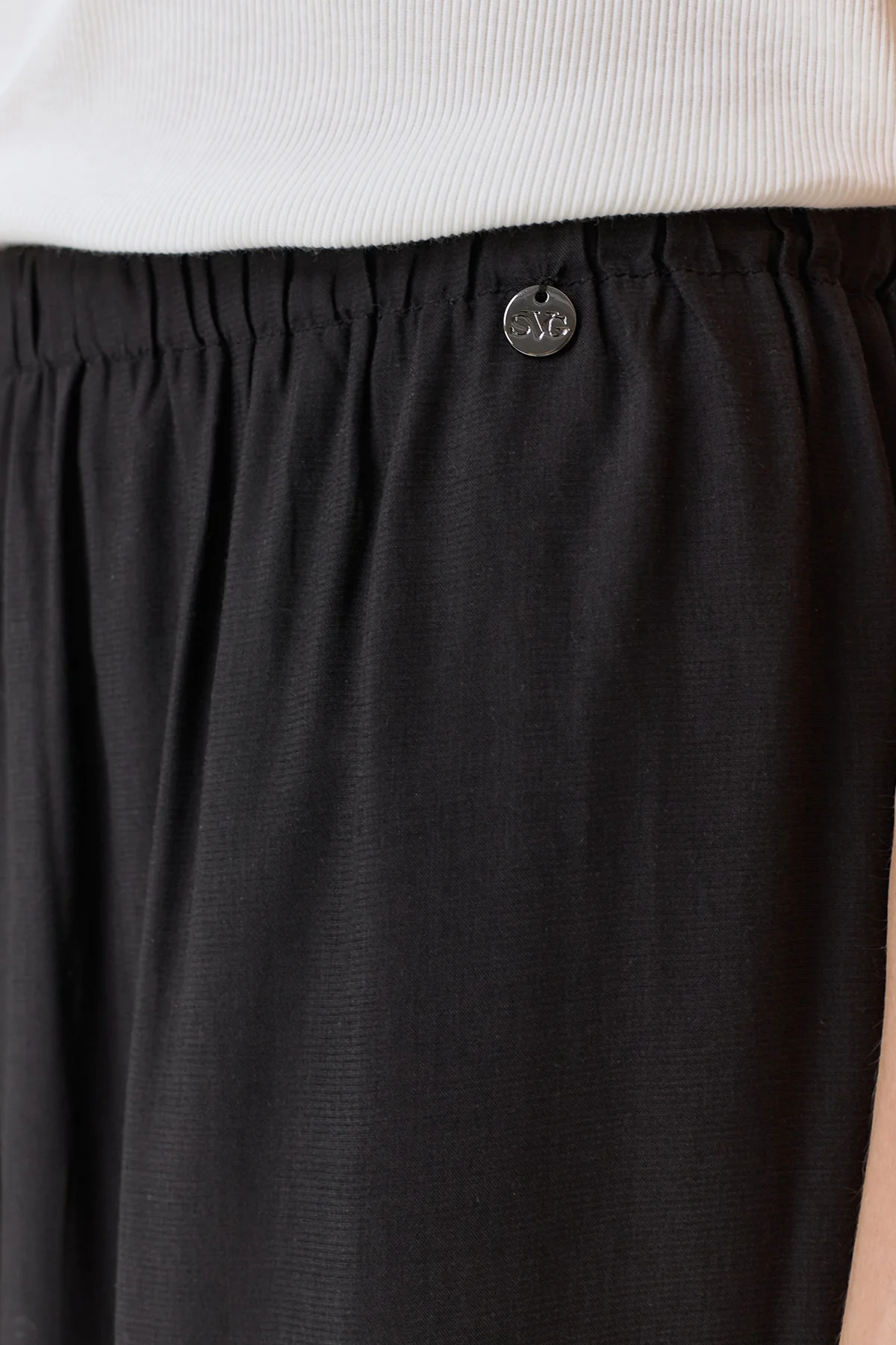 Широкие брюки палаццо, 42