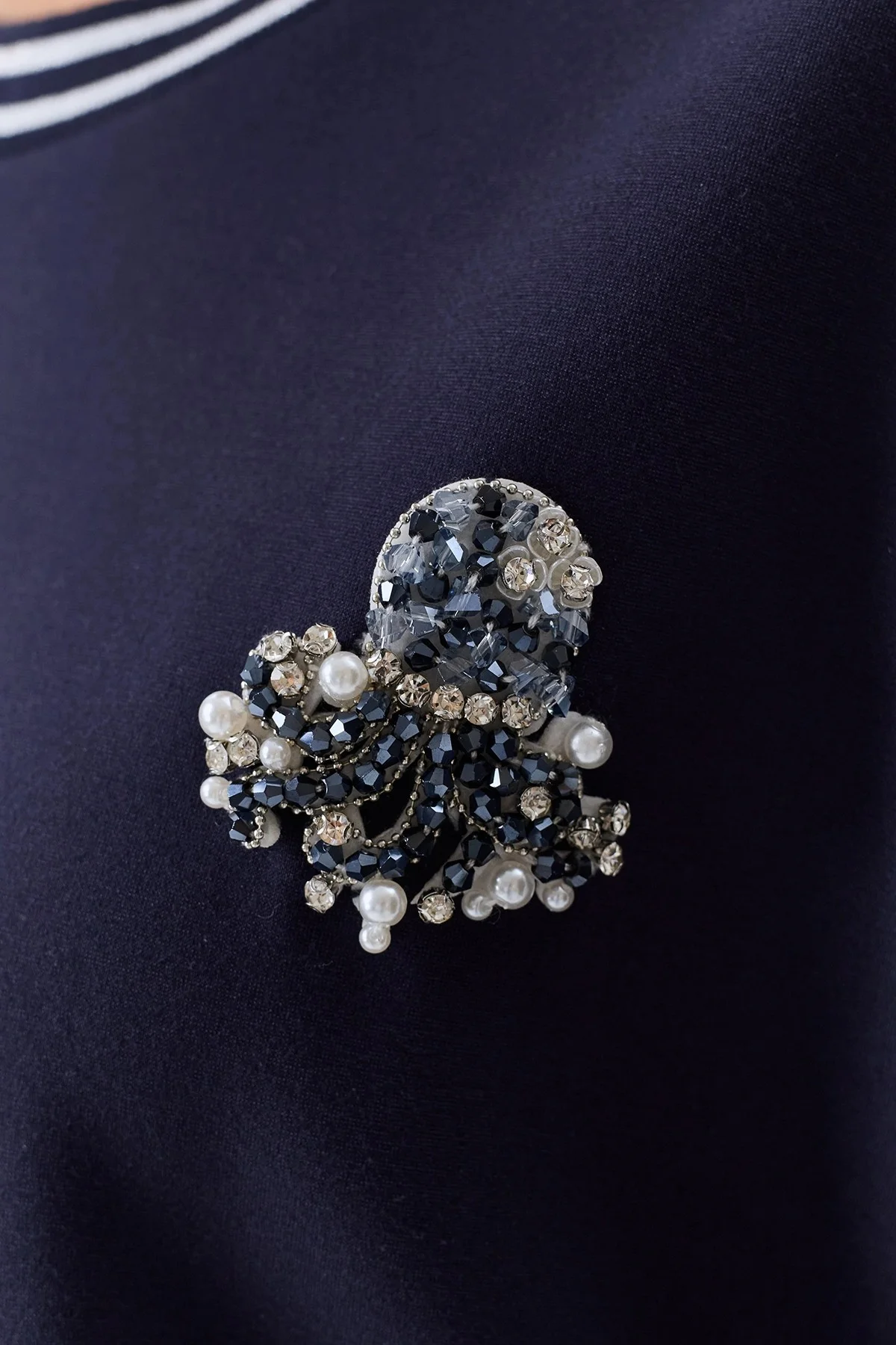 Свободное трикотажное платье из смесовой вискозы, 46