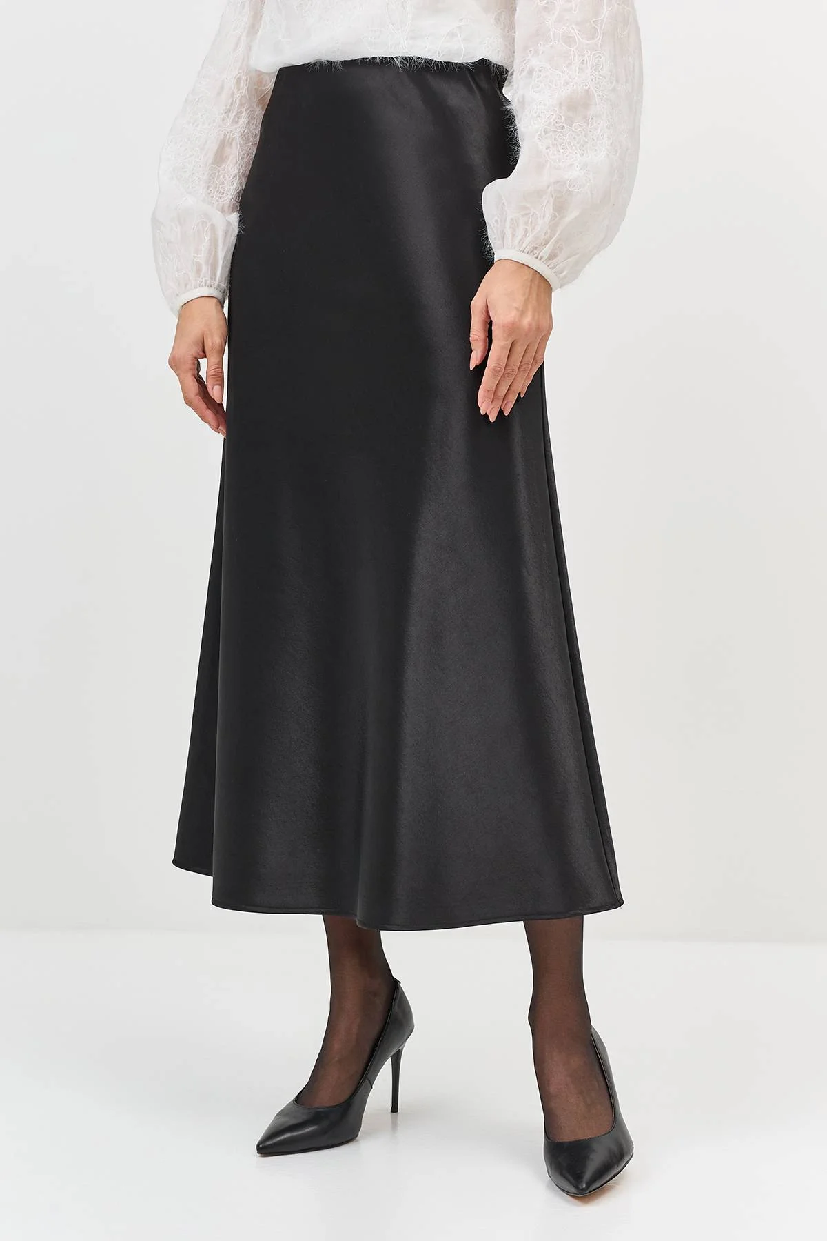 Лимитированная серия юбка из утепленного сатина и ремень, 34 Лимитированная серия юбка из утепленного сатина и ремень, 34