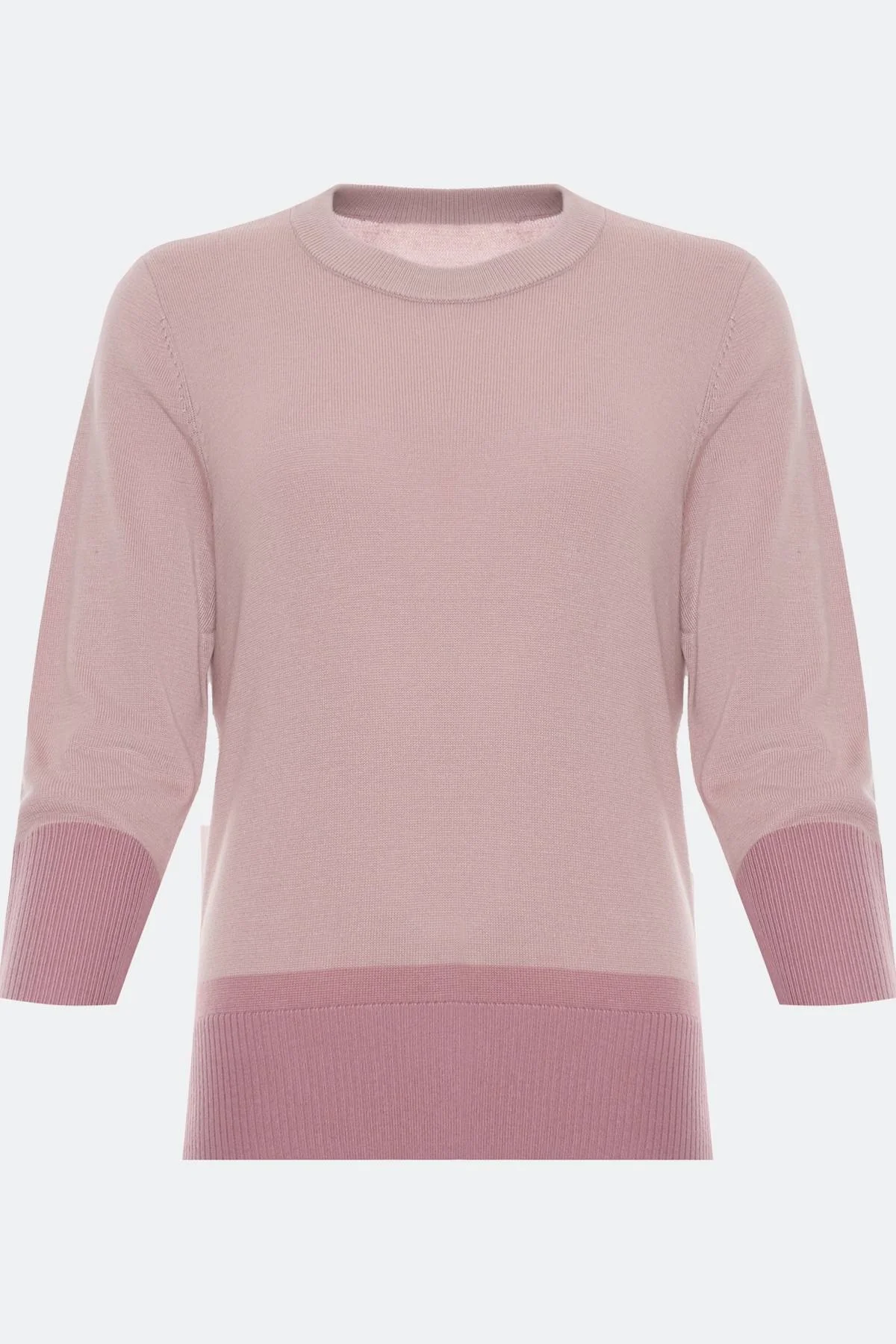 Свободный джемпер с контрастными деталями, 40